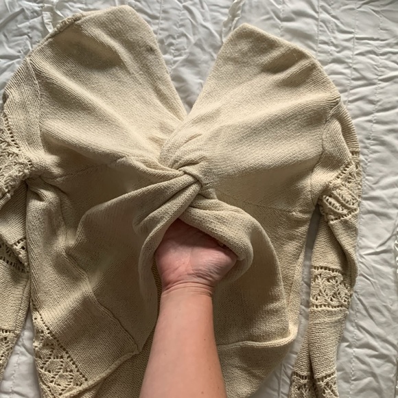 Open back slouch sweater - Picture 4 of 4